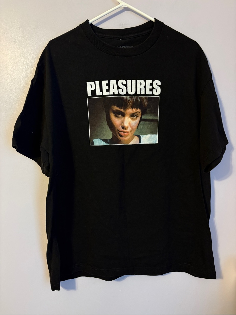 Hackers by Pleasures Kate Graphic T-Shirt Black size XL